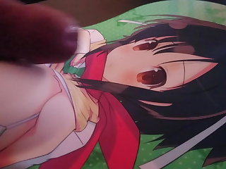 Asuka Oppai Mousepad Cum Tribute