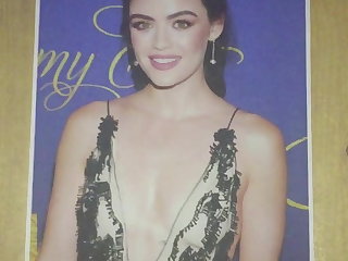 Lucy Hale - Cum Tribute No. 01