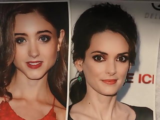 Masaż My Big Cum Tribute To And Natalia Dyer And Winona Ryder