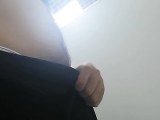 柄の Masturbation at Work 39