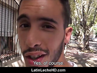 Young Straight Latino Twink Fucked By Stranger For Cash POV