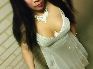 Interracial Silver Sequin Dress 2