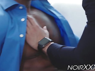 Black Max Konnor picks up hunk for interracial sex