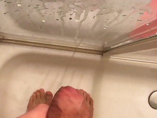 huge load in shower
