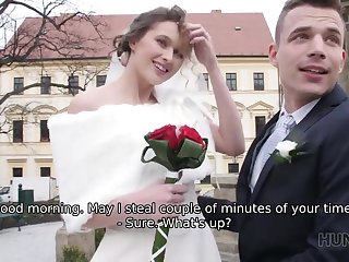 ПОВ HUNT4K. Have you every fucked someone's bride at the...