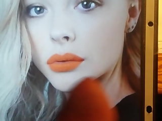 Chloe Grace Moretz cum tribute 6