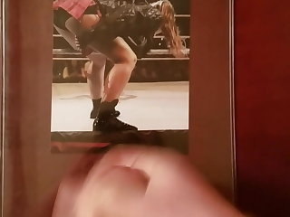 레슬링 WWE Ronda Rousey cumtribute #2