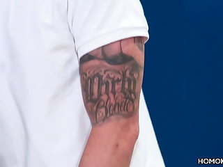 Coach catches his player masturbating in the locker room