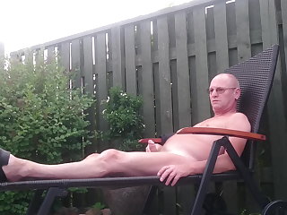 Kültéri outdoor wanking by dirtyoldman100001