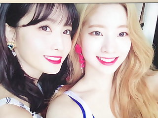 Asijské 190327 Twice Momo & Dahyun Cum Tribute