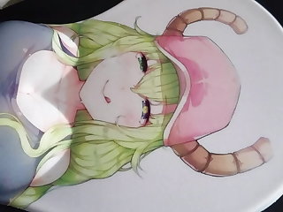 Bukkake Quetzalcoatl (Lucoa) Oppai Mousepad Cum Tribute