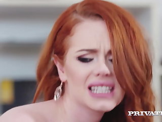 Lingerie Private.com - Gorgeous Redheaded Ella Hughes Gets Fucked!