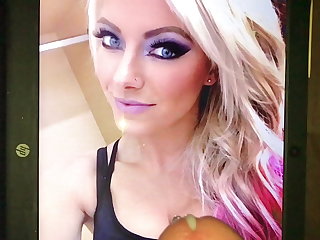 Alexa Bliss Slo-Motion Cum Tribute (Huge Load)