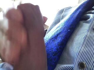 In suit without pants