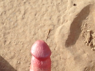 Pláž jerking off and cum at the nude beach