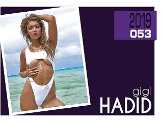 Podglądaczem Gigi Hadid Tribute 01