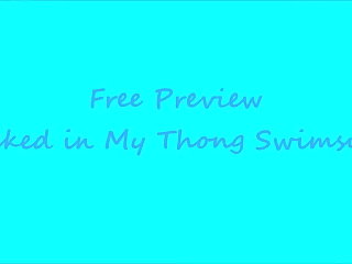 スパンデックス Free Preview: Fucked In My Thong Swimsuit