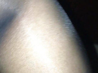 POV Cum on my Nylonlegs close up