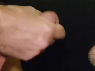 Close-up cumshot right in his fucking mouth