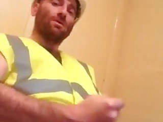 Буккаке Construction worker Cumlunch