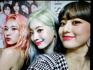 TWICE Sana, Dahyun and Jihyo Cum Tribute
