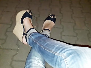 Открытый platform wedges