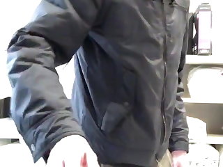 Udendørs hot public boy