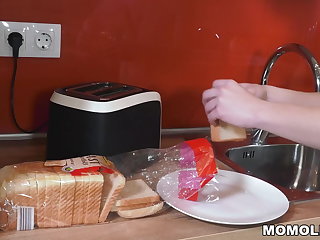 Young white dude fucks older granny