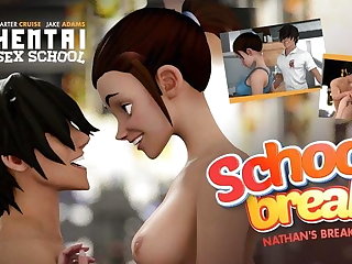 Hentaiporr ADULT TIME, Hentai Sex School - Step-Sibling Rivalry