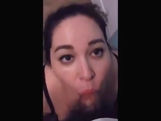 Joyful Cumshots on her face - Pack 1 (Compilation)