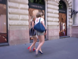 Mature Lady shows a young girl all hot spots