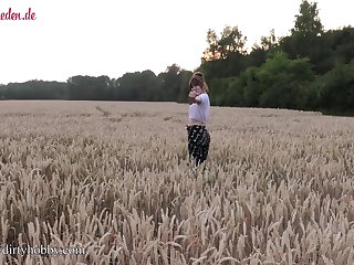 Babes MyDirtyHobby - Outdoor sex for amateur babe, POV