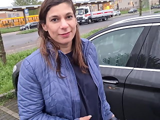 Parking lot - pissing in the mouth and sperm