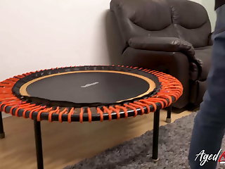 AGEDLOVE Big Tits of Mature Tigger Played and Blowjob for Jo