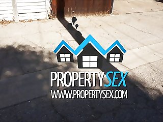 Ügynök Property Sex - Real estate agent fucks buyer to get sale