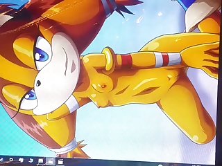 Bukkake Cumming on Sticks the Badger SOP