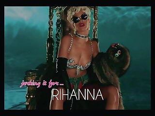 Cum Hyllester Jerking It For... Rihanna 01