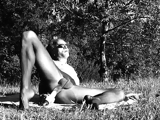 Sex Legetøj Nylon-Slut, Sexy In The Sun